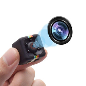 COOLGIRL Videocamera Spia Nascosta Mini Spy Cam 1080 HD 23*23*23(mm), Nero Ⅱ - Ilgrandebazar