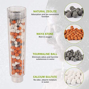 Sooair Soffione Doccia con Vitamina C, Filtrato Alta...