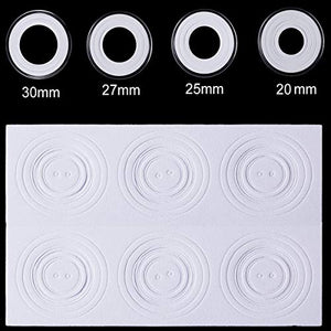 Osuter 100PCS Moneta Capsule Plastica Monete da Collezione con Scatola... - Ilgrandebazar