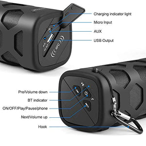 Cassa Bluetooth Portatile, 20W Motast Speaker Portatili, IP56...