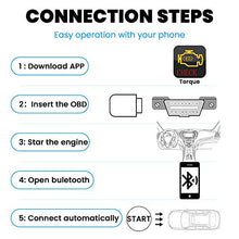 Carica l&#39;immagine nel visualizzatore di Gallery, CAR WORK BOX OBD2 Bluetooth 4.0, OBDII ELM327 Strumenti Diagnostici,...