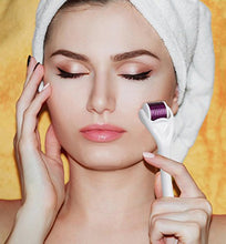 Carica l&#39;immagine nel visualizzatore di Gallery, Lunata (Upgrade 2019) Dermaroller 0,5mm (540 aghi in acciaio - Ilgrandebazar