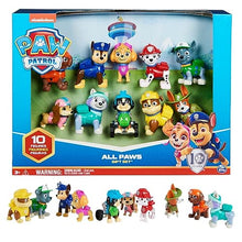 Carica l'immagine nel visualizzatore di Gallery, Paw Patrol, Confezione Regalo Anniversario 10 Anni, Personaggi Collezione, 10 Cuccioli Inclusi, Giochi Bambini dai 3 Anni in su