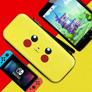 Haobuy Custodia per Nintendo Switch, [Design Let's Go limone giallo