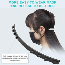 Carica l'immagine nel visualizzatore di Gallery, Monuary 5 Pezzi Estendi Ganci per Maschera, Fissatore Antiscivolo Regolabile...