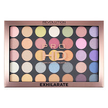 Carica l&#39;immagine nel visualizzatore di Gallery, Makeup Revolution - Palette di ombretti Pro HD, Amplified 35 Exhilarate - Ilgrandebazar
