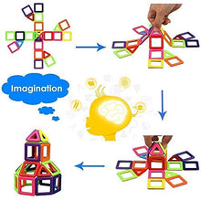 Carica l&#39;immagine nel visualizzatore di Gallery, Magnetico Costruzione Blocchi Bambini 108 Pezzi Giocattoli 108 pezzi - Ilgrandebazar