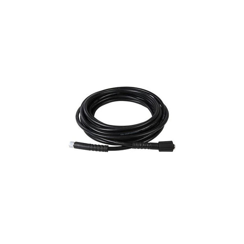 Silverline 375554 - Tubo ad alta pressione 10 m - Raccordo filettato Nero