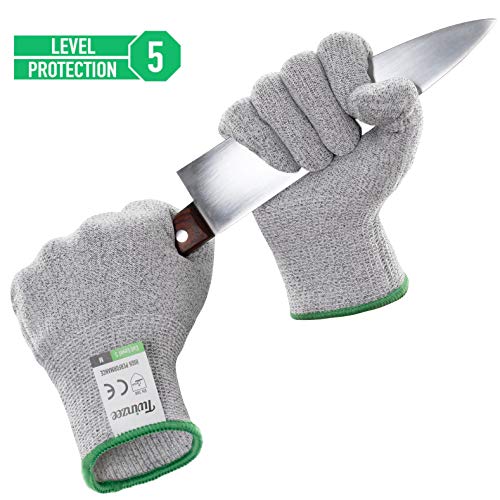 Twinzee® Guanti Anti Taglio - Protezione di Livello 5 ad Alte Medium - Ilgrandebazar