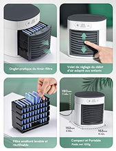 Carica l&#39;immagine nel visualizzatore di Gallery, Homitt Mini Raffreddatore D&#39;aria, Personale Condizionatori Bianca