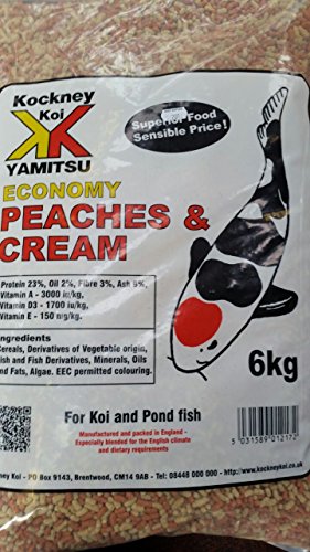 Kockney Koi economia Peaches & Cream Fish food 6 kg