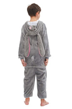 Carica l&#39;immagine nel visualizzatore di Gallery, Pigiama Kigurumi Animale Costume per Altezza 168-178cm, Coniglio Grigio