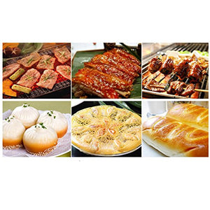 BINAHI Pennello da Forno Cottura BBQ in B Confezione 4 pennelli ad olio