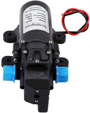 Carica l&#39;immagine nel visualizzatore di Gallery, Pompa giardino Acqua DC 12V pompa autoadescante Alta Pressione membrana ad per Autolavaggio 115psi 5lpm Membrana Autoadescante Pompa Acqua per Camper Campeggio Barca Giardino Marino