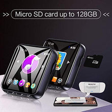 Carica l&#39;immagine nel visualizzatore di Gallery, Lettore MP3 Bluetooth 4.2, 16 GB lettore de Full Touch Schermo con Black