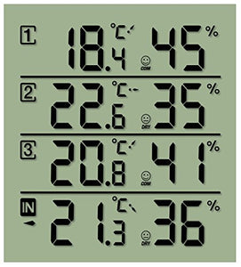 National Geographic - Stazione meteorologica con Termo-igrometro a 4 Vie,... - Ilgrandebazar