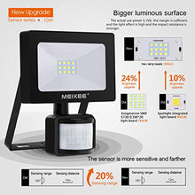 Carica l&#39;immagine nel visualizzatore di Gallery, MEIKEE Faretto con Sensore di Movimento 10W, Faro LED Esterno, IP66...