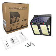 Carica l&#39;immagine nel visualizzatore di Gallery, 【GARANZIA A VITA】Luce Solare LED Esterno, EcoFuture 250 LED, Lampada Solare...
