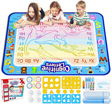 Carica l&#39;immagine nel visualizzatore di Gallery, Jasonwell Acqua Doodle Tappeto Colorabile Magico Bambini 100*80cm Acqua... - Ilgrandebazar