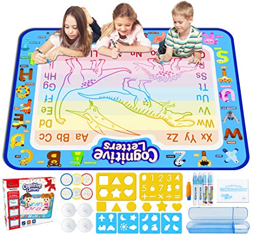 Jasonwell Acqua Doodle Tappeto Colorabile Magico Bambini 100*80cm Acqua... - Ilgrandebazar