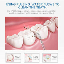 Carica l&#39;immagine nel visualizzatore di Gallery, Idropulsore Dentale Professionale,TUREWELL Irrigatore Orale Getto Bianco