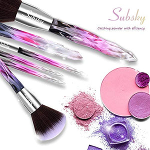 Pennelli Make Up Subsky 15 pezzi Set di pennelli per trucco Fondotinta...