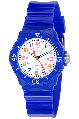 INWET Orologio Bambini,Due modi di visualizzazione del tempo,Numeri... - Ilgrandebazar