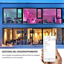 Carica l&#39;immagine nel visualizzatore di Gallery, Lampadina intelligente Aunics 2 Pezzi Smart per Alexa, Google...
