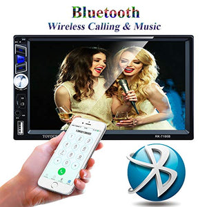 Honboom Autoradio 2 DIN con per Touchscreen HD da 7 pollici... - Ilgrandebazar