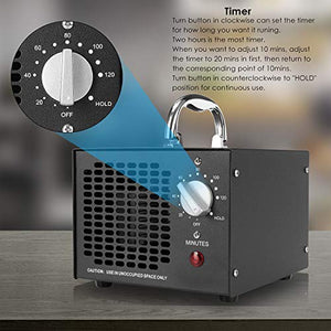 MVPOWER Generatore di Ozono 5000 mg / h, Purificatori D'aria 29 x 24 x 24 cm