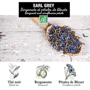 TE EARL GREY BIO 125g | Tè Earl Grey Fiordaliso, sfuso in foglie | Tè...