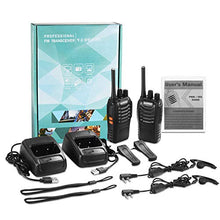 Carica l'immagine nel visualizzatore di Gallery, Nestling 4pz Walkie Talkie,PMR446 Lunga Distanza 16 Canali Due-Via 4Pezzi