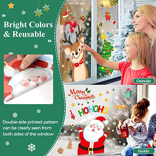 Vetrofanie Natalizi Murali Addobbi Adesivi Porta Natale Riutilizzabili Vetrofani Vetrofanie Natalizi Murali Addobbi Adesivi Porta Natale Riutilizzabili Vetrofani