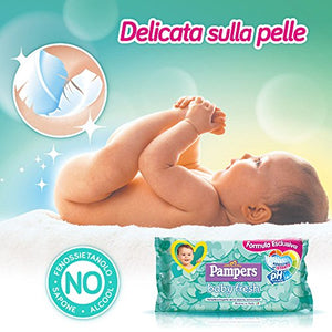 Pampers Baby Fresh Salviettine - Pacco da 1 x 350 Pezzi - Ilgrandebazar