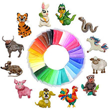 Carica l&#39;immagine nel visualizzatore di Gallery, Kit Fluffy Slime fai da te, KidsHobby 36 colori Putty Floam 36 Colors - Ilgrandebazar