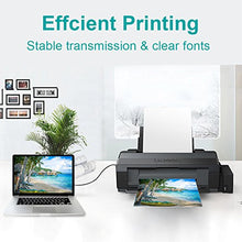 Carica l&#39;immagine nel visualizzatore di Gallery, [3M]Cavo Stampante 3 Metri , POSUGEAR USB 2.0 Cavetto Placcato oro per...
