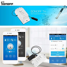 Carica l&#39;immagine nel visualizzatore di Gallery, Docooler, telecomando Sonoff TH10 WiFi Smart Temp.Control, impermeabile - Ilgrandebazar
