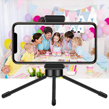 Carica l&#39;immagine nel visualizzatore di Gallery, Selfie Luce LED Anello, 8&quot; Lampada Anulare con Treppiede e Scrivania da