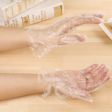 Carica l&#39;immagine nel visualizzatore di Gallery, Confezione da 400 guanti monouso in plastica trasparente, monouso, per...