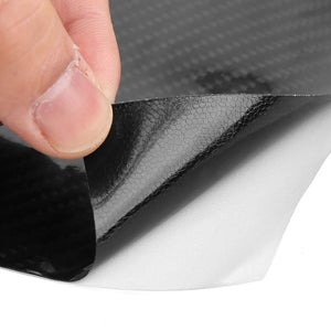 BangShou 6D Pellicola vinilica Adesiva in Fibra di Carbonio per Nero - Ilgrandebazar