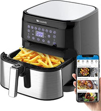 Carica l&#39;immagine nel visualizzatore di Gallery, Proscenic T21 Friggitrice ad Aria, 5.5L Air Fryer Controllo con App &amp; Alexa e Display LED Toccabile, Funzioni Timer/Preriscaldamento/Programmi/Senza BPA e PFOA per Patatine Fritte/Ali di Pollo/Pizza