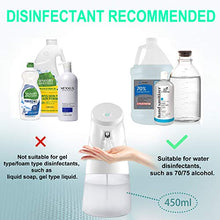 Carica l&#39;immagine nel visualizzatore di Gallery, ANVASK Spruzzatore Automatico Alcool Disinfettante, Touchless Bianco