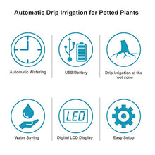 Carica l&#39;immagine nel visualizzatore di Gallery, Landrip Sistema di Irrigazione Automatica per Le Piante, Kit irrigazione a...