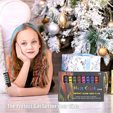 Carica l&#39;immagine nel visualizzatore di Gallery, Capelli gesso pettine, 10 Colori Gessetti per temporanea 10pack - Ilgrandebazar