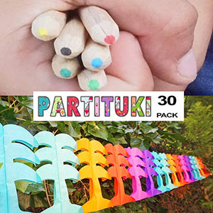Partituki Gadget Compleanno Bambini. 30 Set de Matite Colorate. Include Una... - Ilgrandebazar