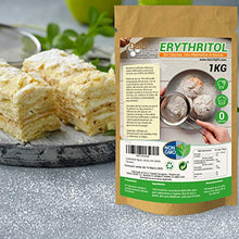 Carica l'immagine nel visualizzatore di Gallery, Eritritolo 100% Naturale Bio Ecologico 1Kg Edulcorante 0 Calorie | Ideale...
