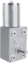 Carica l'immagine nel visualizzatore di Gallery, DC 12V Riduttore Reversibile Motore Elettrico Turbina ad Alta Coppia Riduttore a Vite Senza Fine (5RPM)