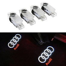 Carica l&#39;immagine nel visualizzatore di Gallery, Inlink 4 X LED Logo del Portello di Automobile Illuminazione Adatto a Audi