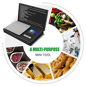GPISEN Portatile Bilancia Cucina,Intelligente Bilance per Gioielli, con... - Ilgrandebazar