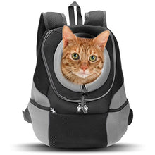 Carica l&#39;immagine nel visualizzatore di Gallery, PETCUTE Zaino Porta Cane Marsupio Borse per Cani L fino a 4,5 kg, Nero